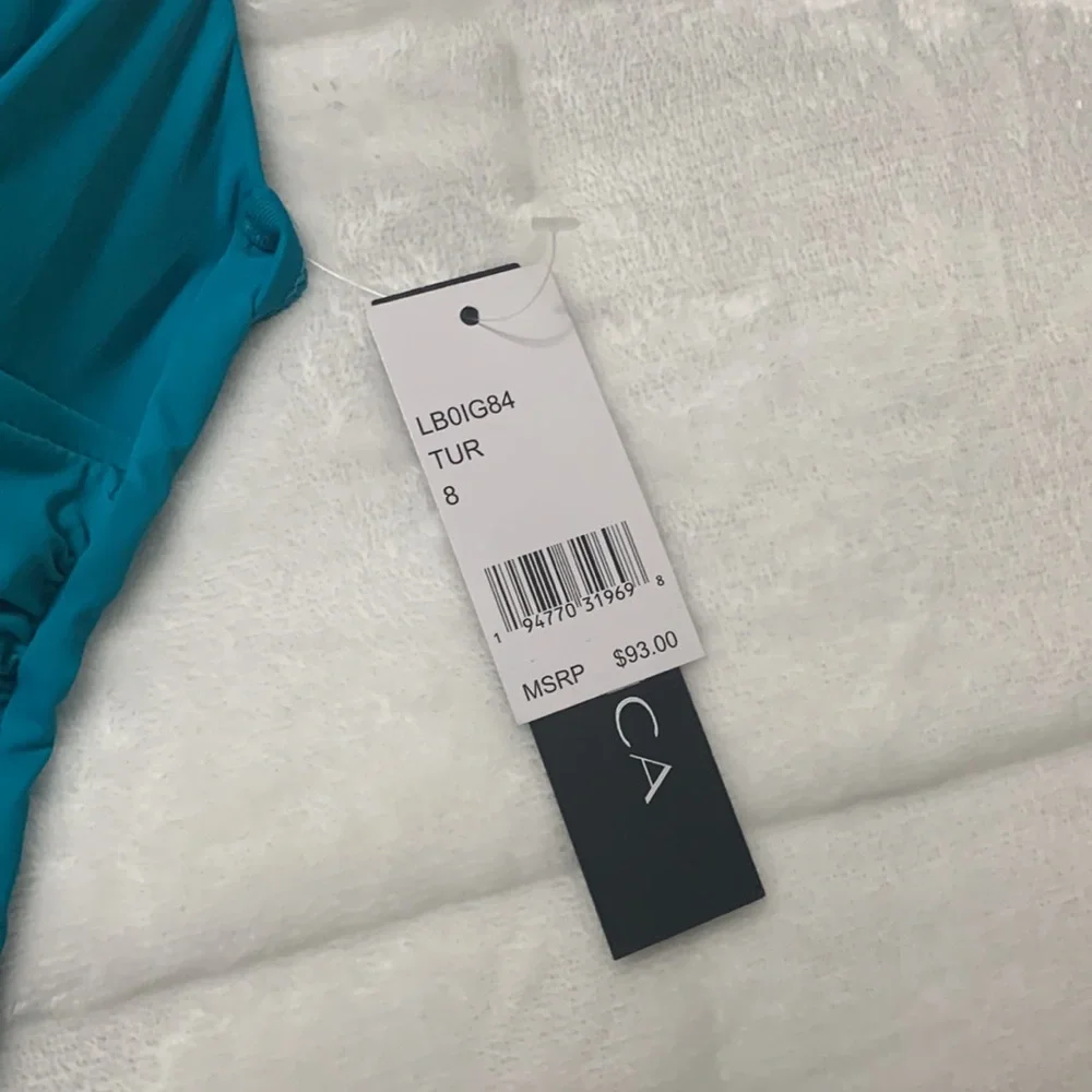 LA BLANCA "Island Goddess" Halter Tankini Swim Top  🏖️  NEW WITH TAGS! - Picture 2 of 4